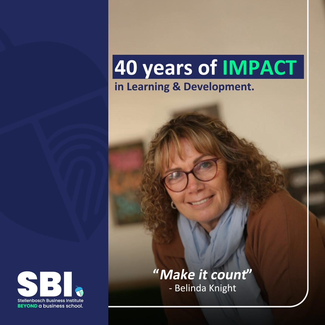 Celebrating Belinda Knight, Managing Executive SBI on her 40th year in ...