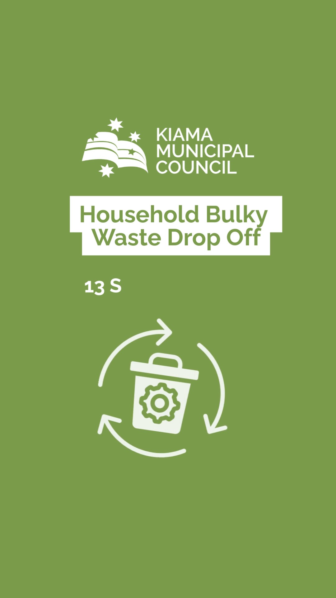 Household Bulky Waste Drop-Off... - Kiama Municipal Council | Facebook