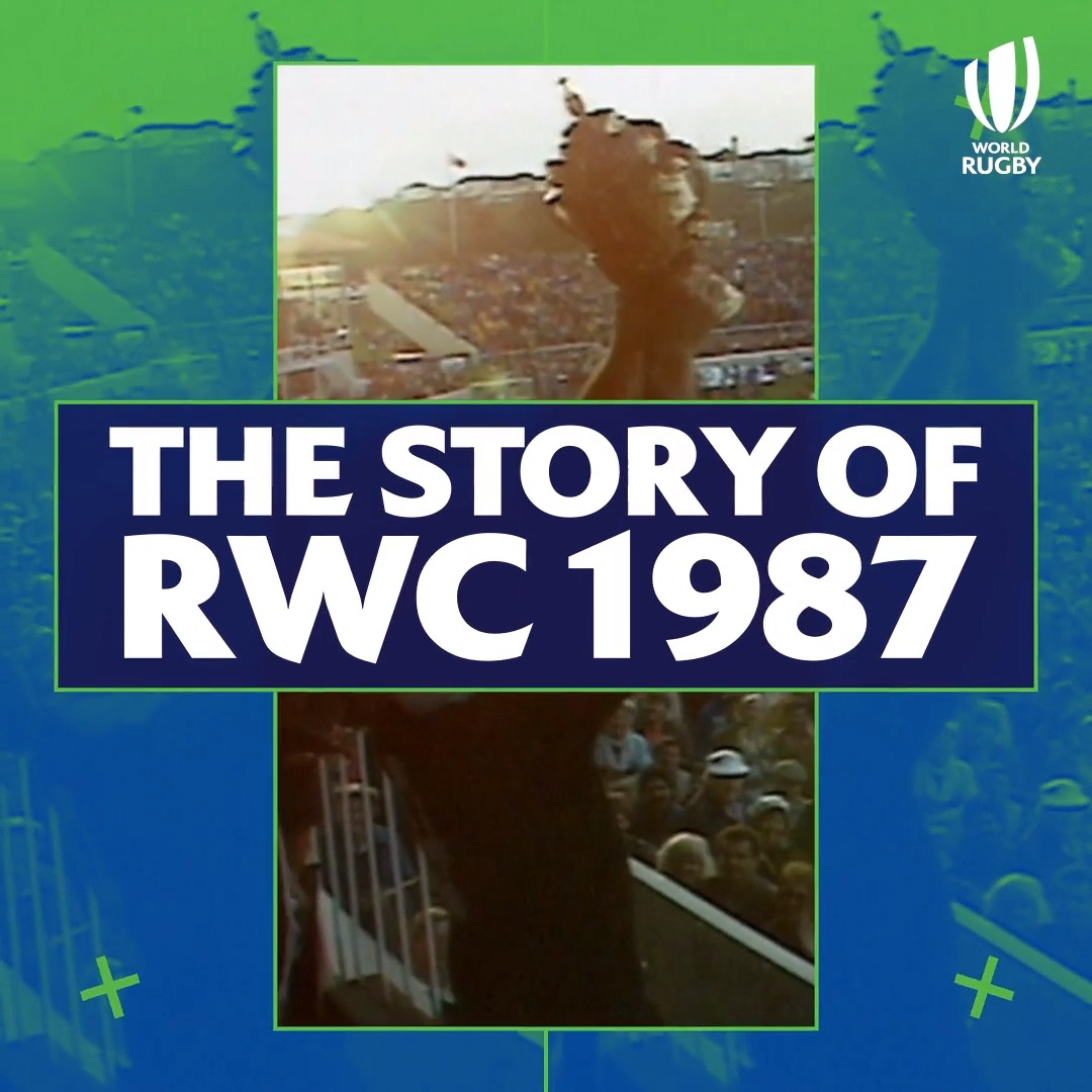 1987: Relive the story of the inaugural Rugby World Cup