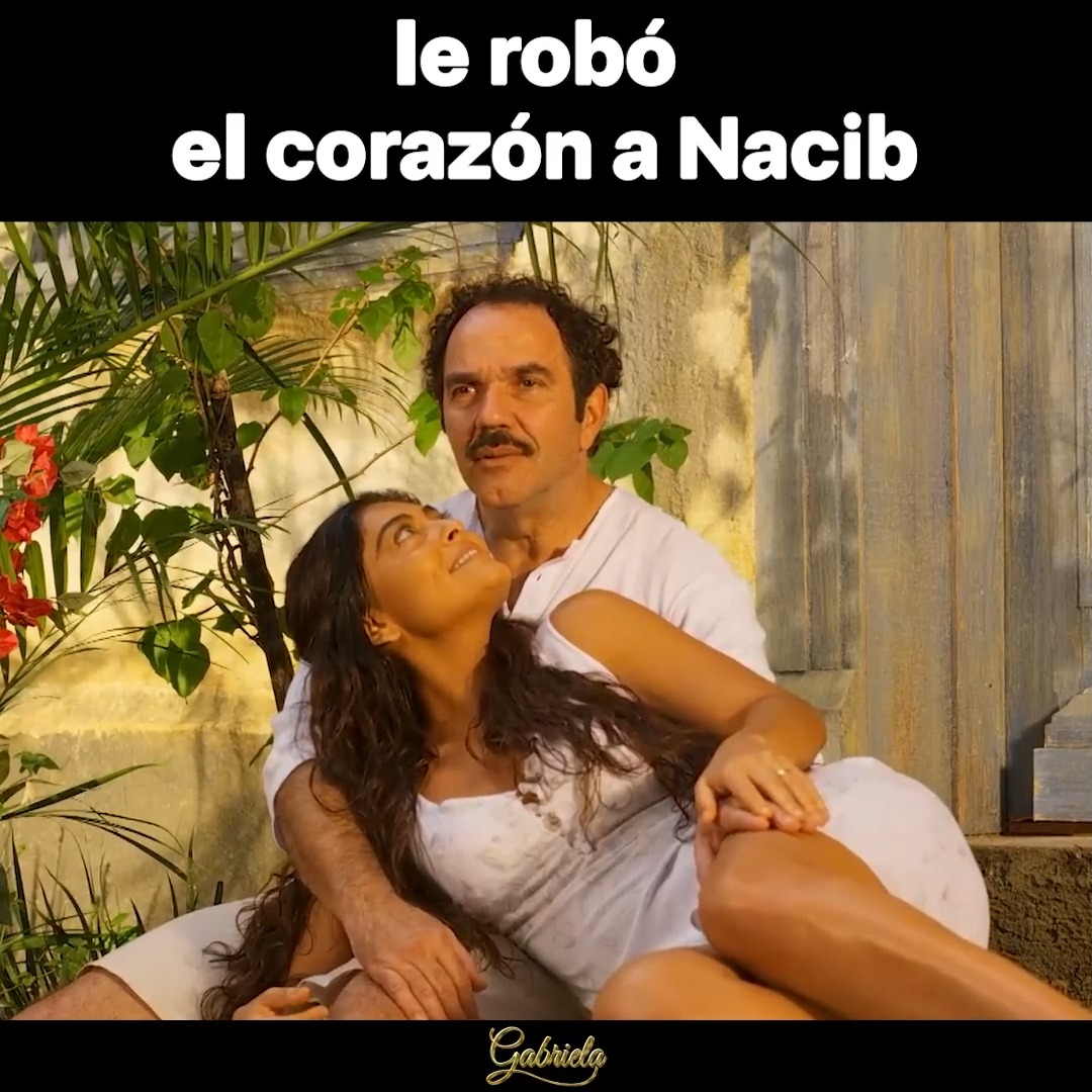 En mis labios hay cura de amor #Gabriela #TelenovelaBrasileña # ...