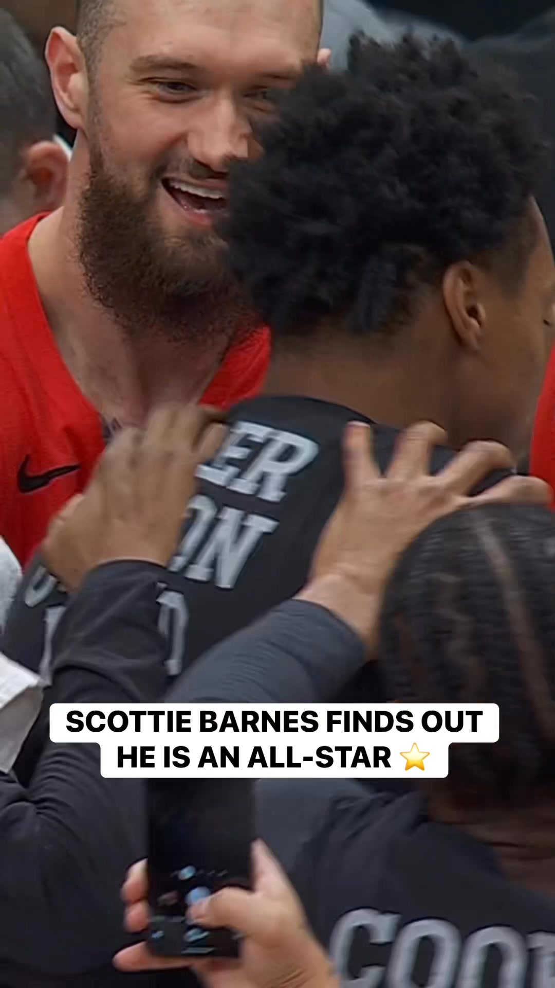 NBA - The Raptors celebrate Scottie Barnes’ 2026 NBA... | Facebook