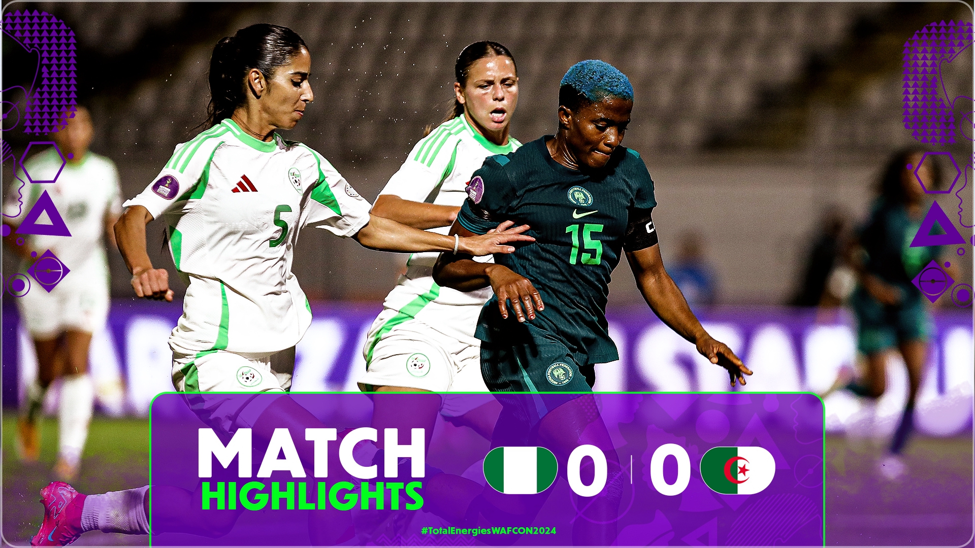 🎥 HIGHLIGHTS: 🇳🇬 0-0 🇩🇿 Strong defensive game from both sides, sharing ...