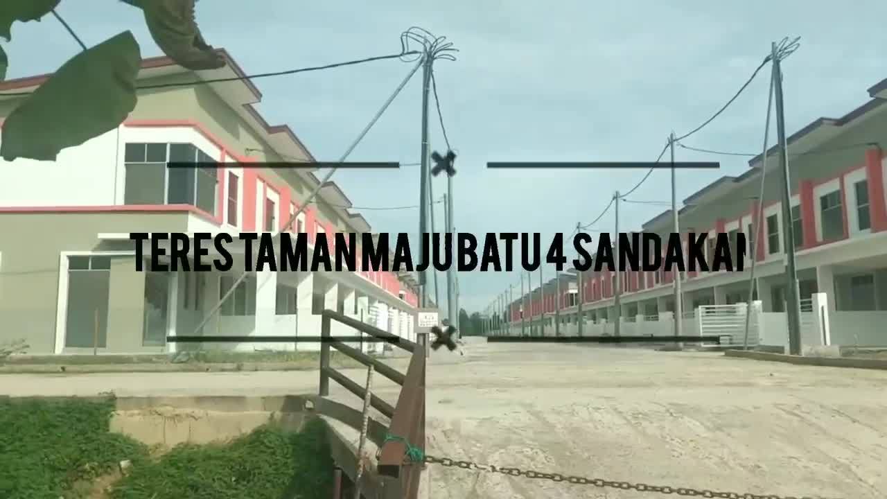 Teres 2 Tingkat Taman Maju Rumah Paling Murah Sandakan