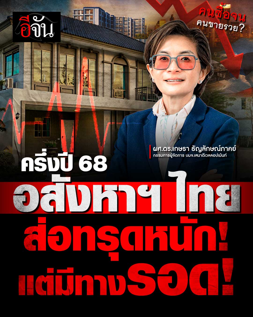 ใคร ๆ ก็อยากได้บ้าน บ้านคือฝันของหลาย ๆ คนแต่ฝันกำลังไกลออกไป! คนซื้อ ...