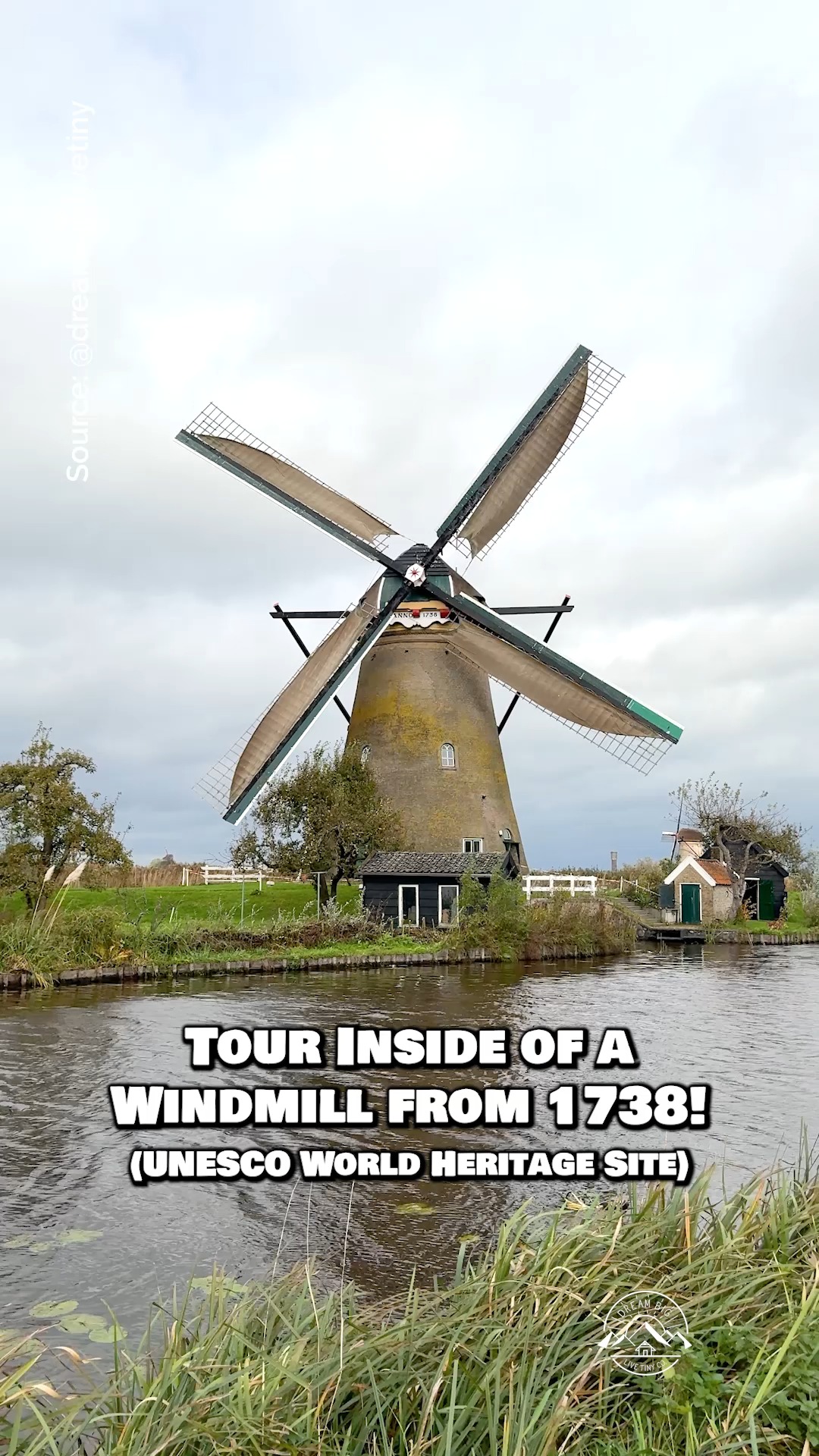 What do you think of this incredible windmill & home in the Netherlands ...
