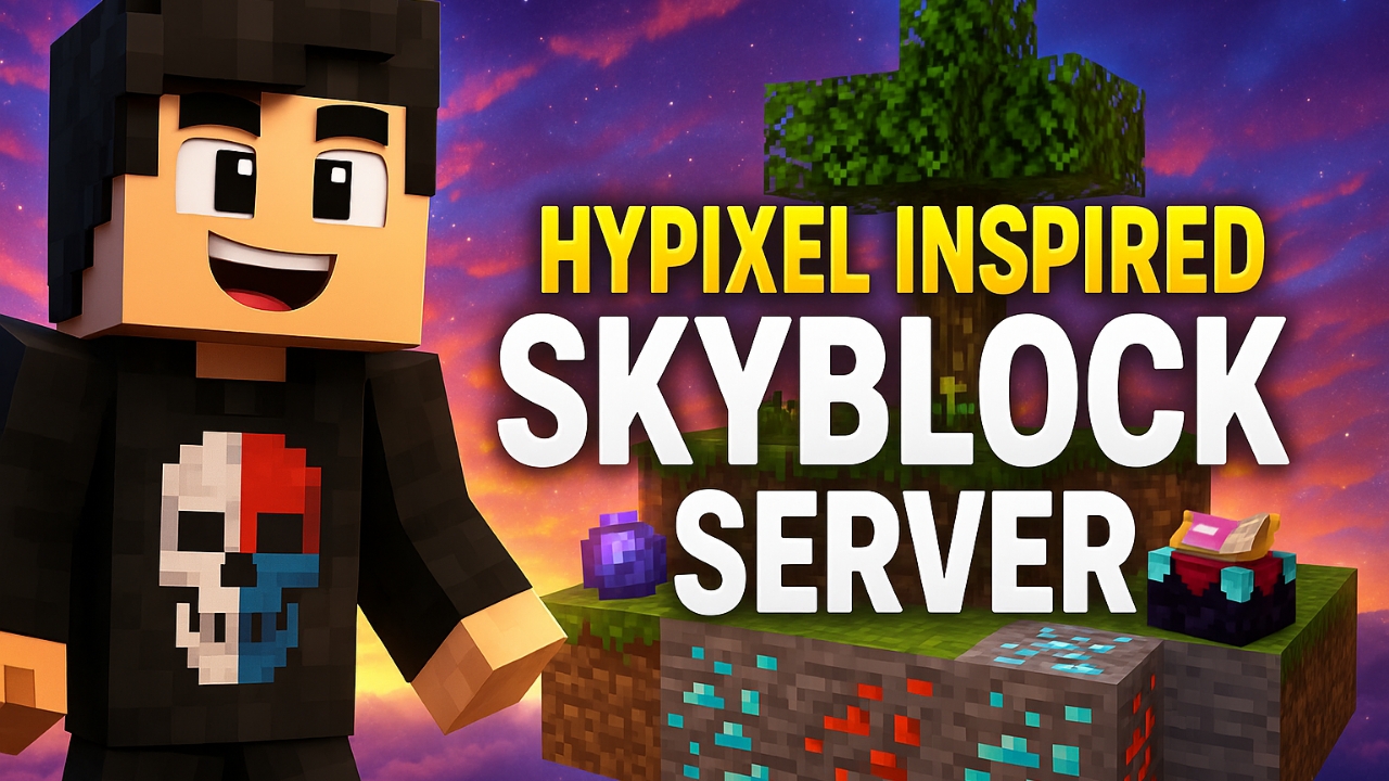How To Play Hypixel In Minecraft Pe 1.21+ | Hypixel Inspired