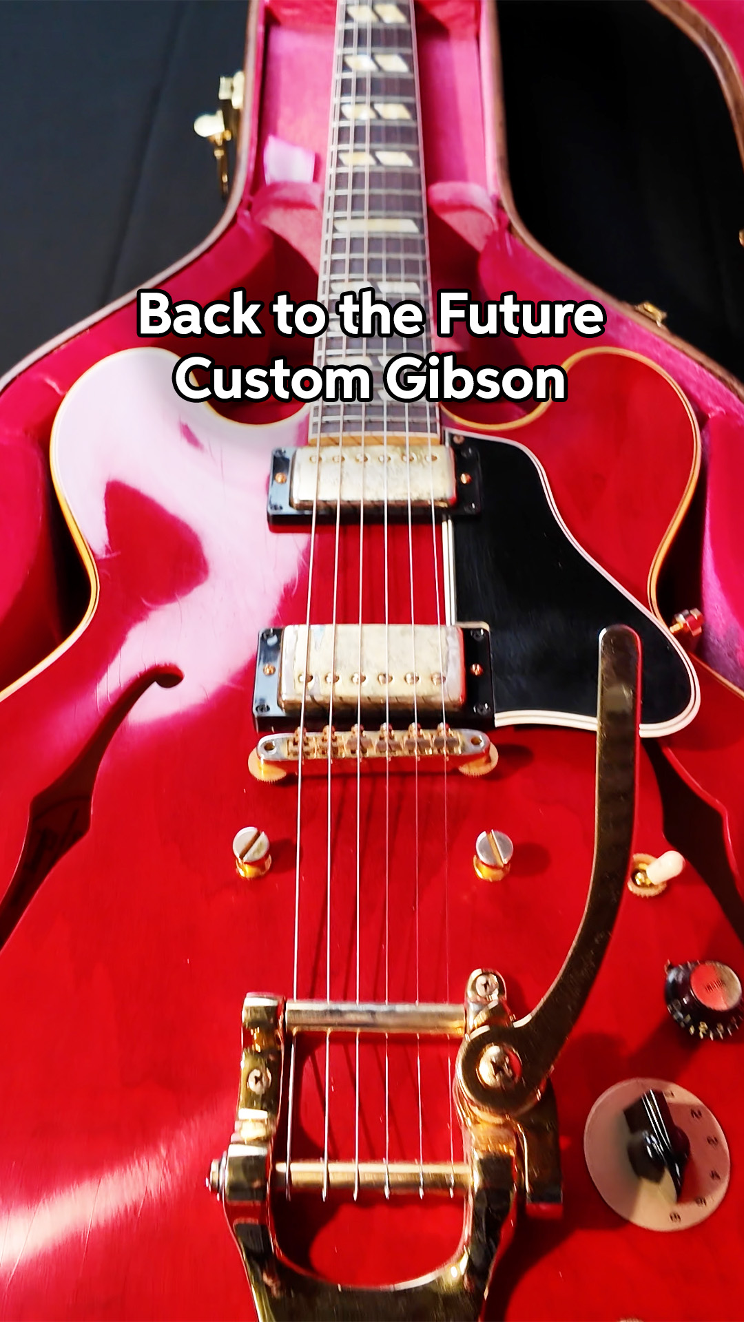 Back to the Future fan builds replica Chiquita guitar