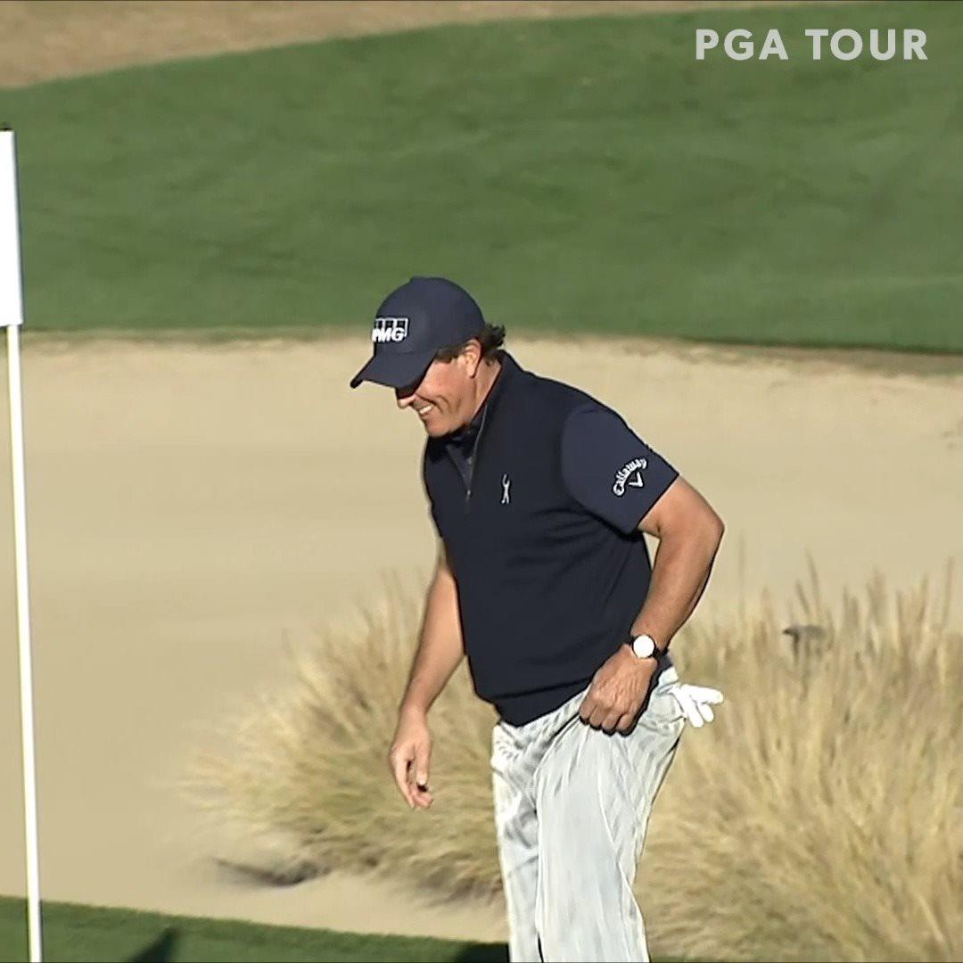 Phil Mickelson was rocking a truly insane driver setup at the 2021