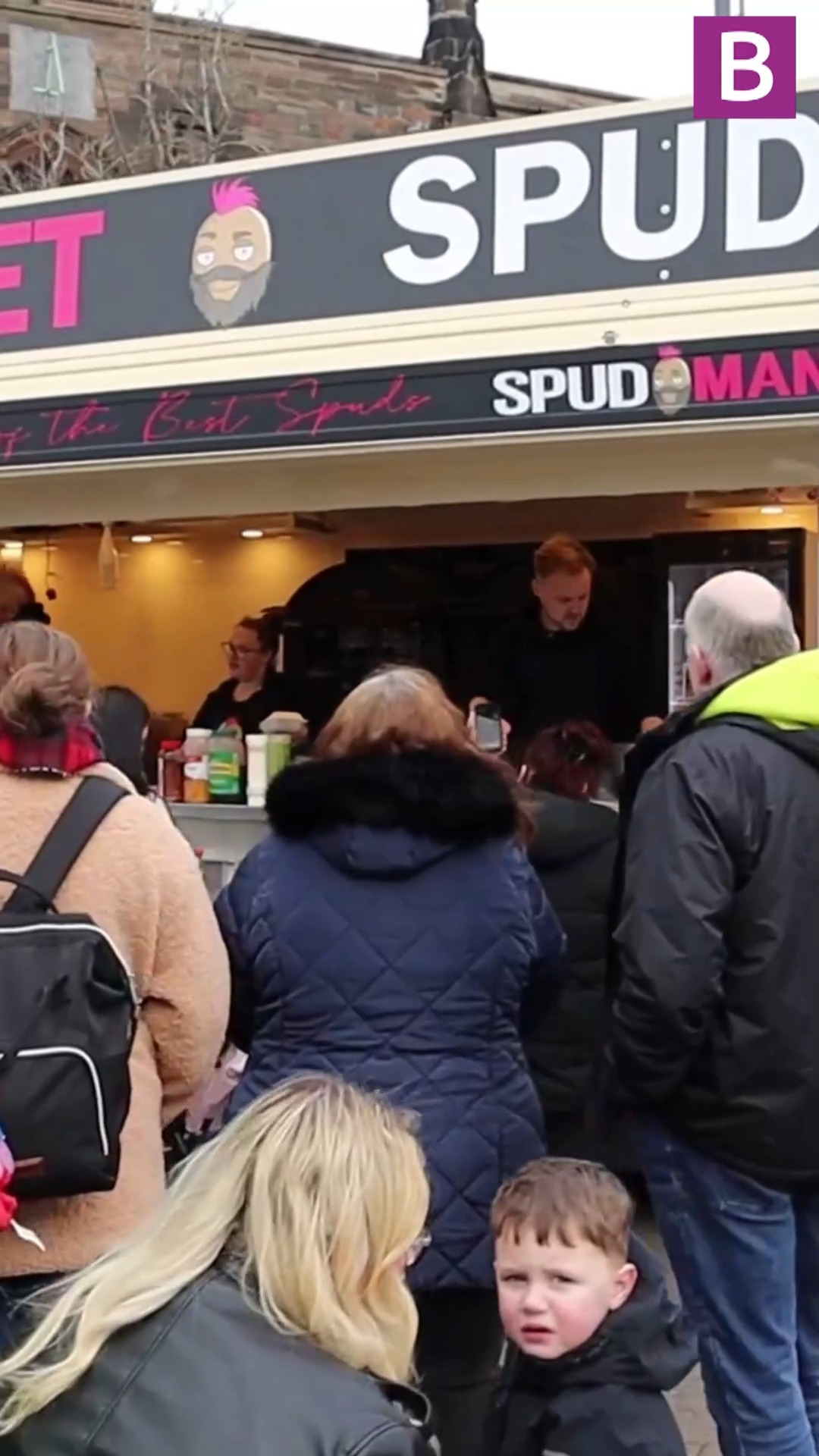 Spud Man, aka Ben Newman, has criticised the council for the state of ...