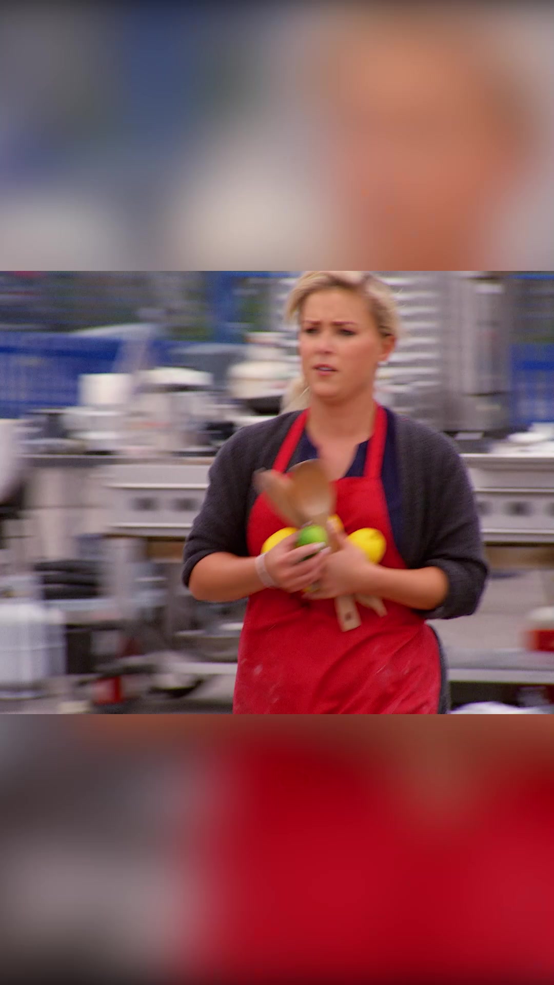 In their first team challenge of the season, they had to cook a healthy ...