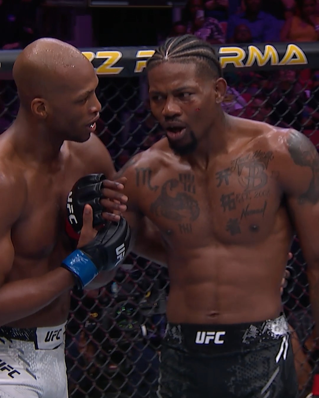 A highly anticipated fight that delivered 💯 MVP enters the UFC Octagon ...