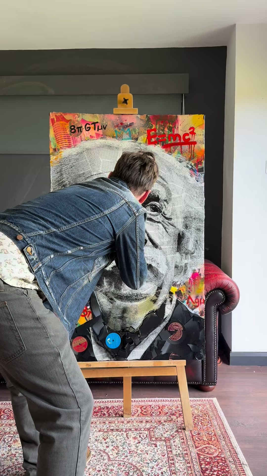 ‘E=mc2’ I created this urban portrait of one of our histories greatest ...