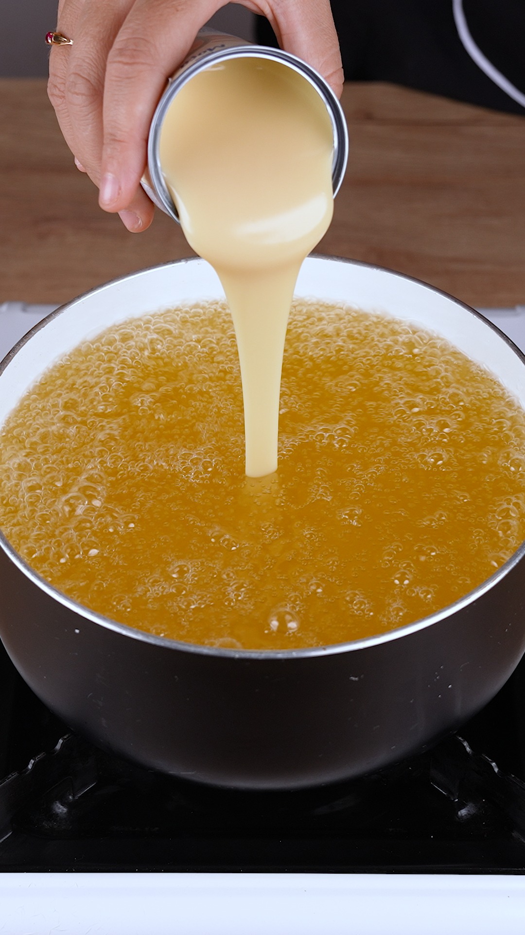 Everyone is putting condensed milk in boiling butter, after seeing this ...