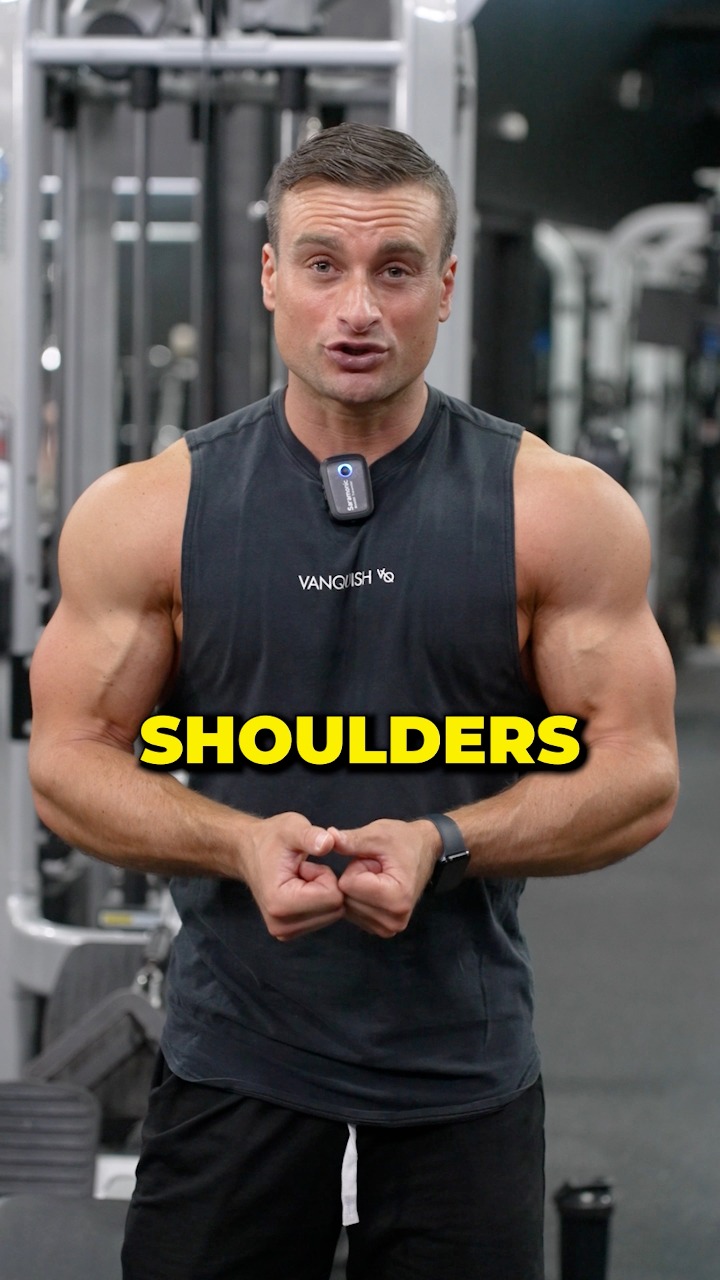 Do you have decent shoulders from the front but when you turn around ...