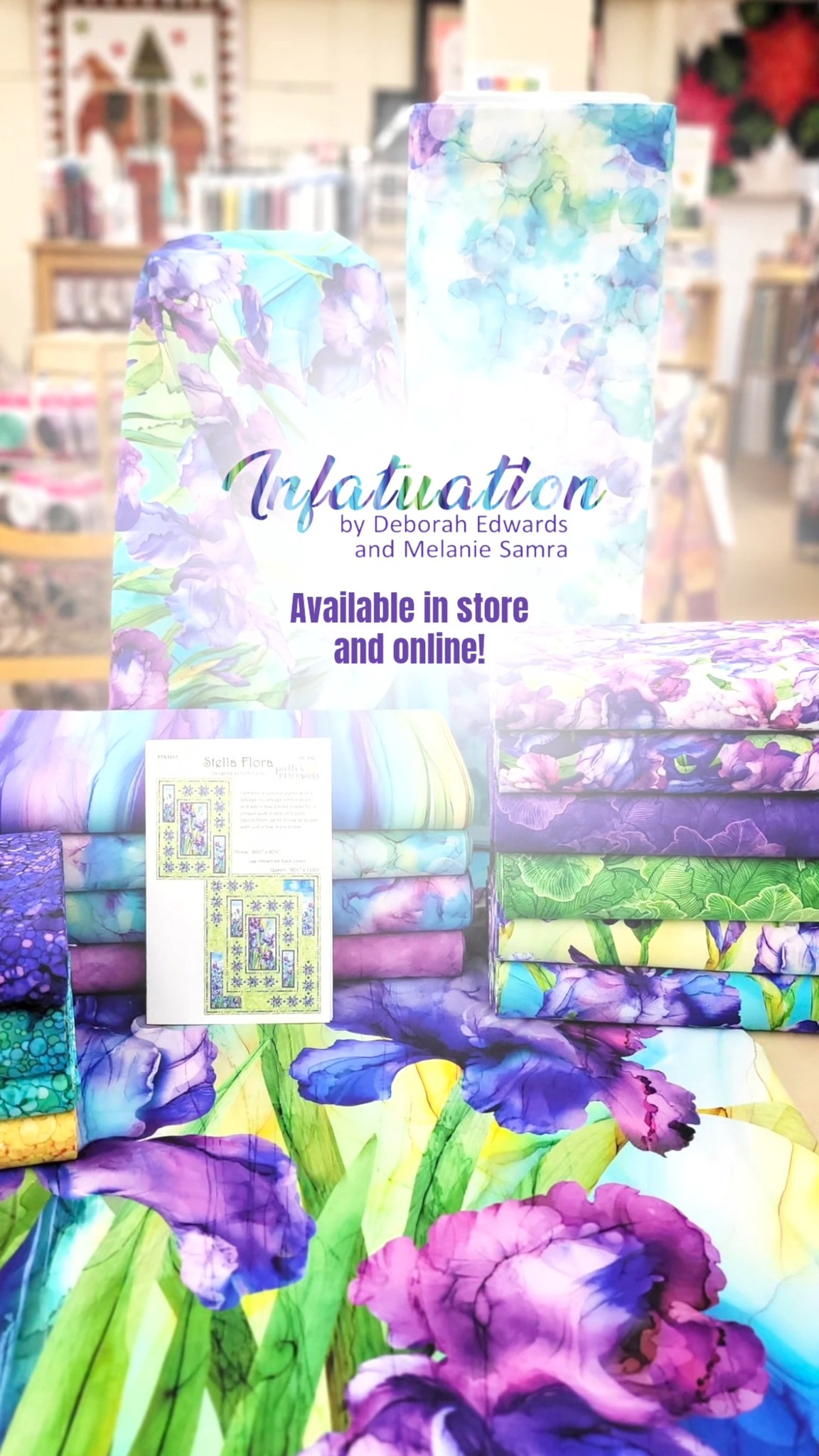 Infatuation is here! Illustrated in classic alcohol ink style ...