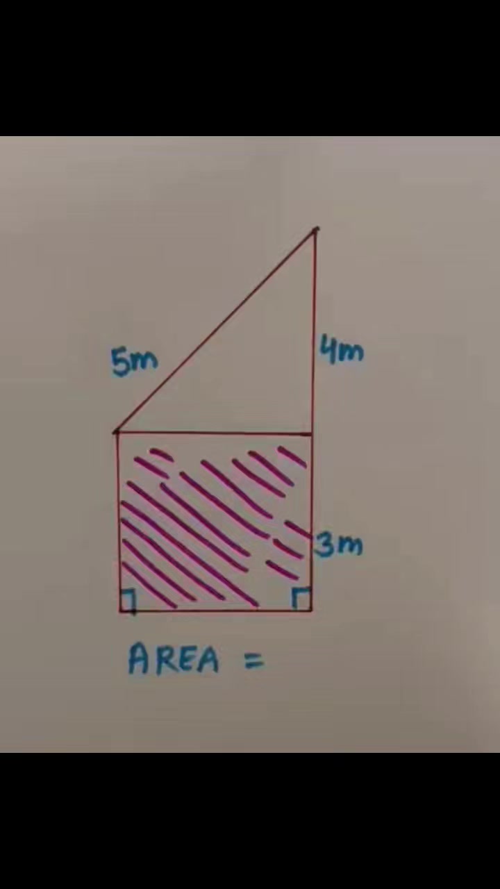 Can you find 🧐 the Area of shaded portion????🤔 #maths #challenge # ...