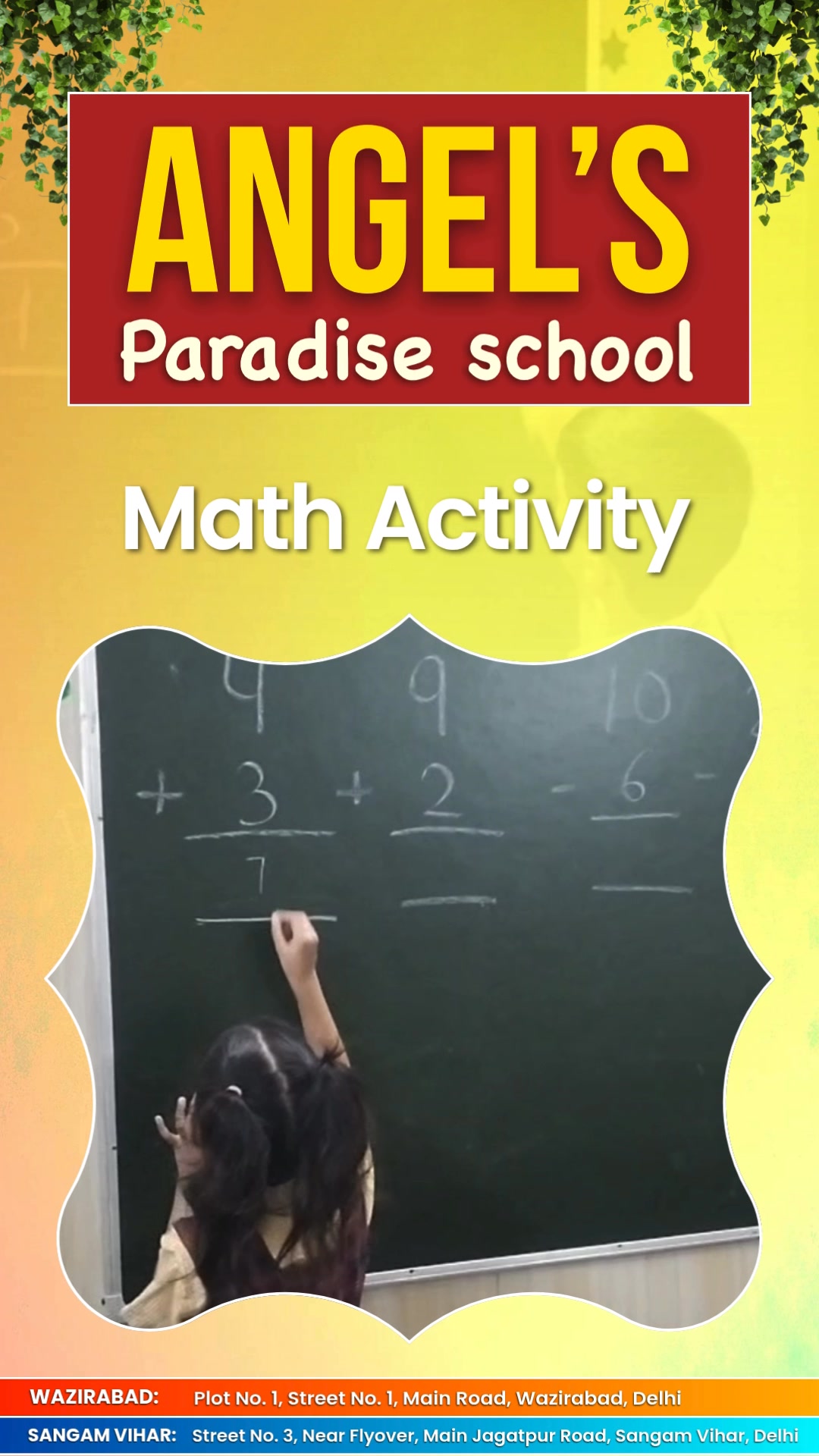 Students explored the fun side of Addition, Subtraction, Multiplication ...