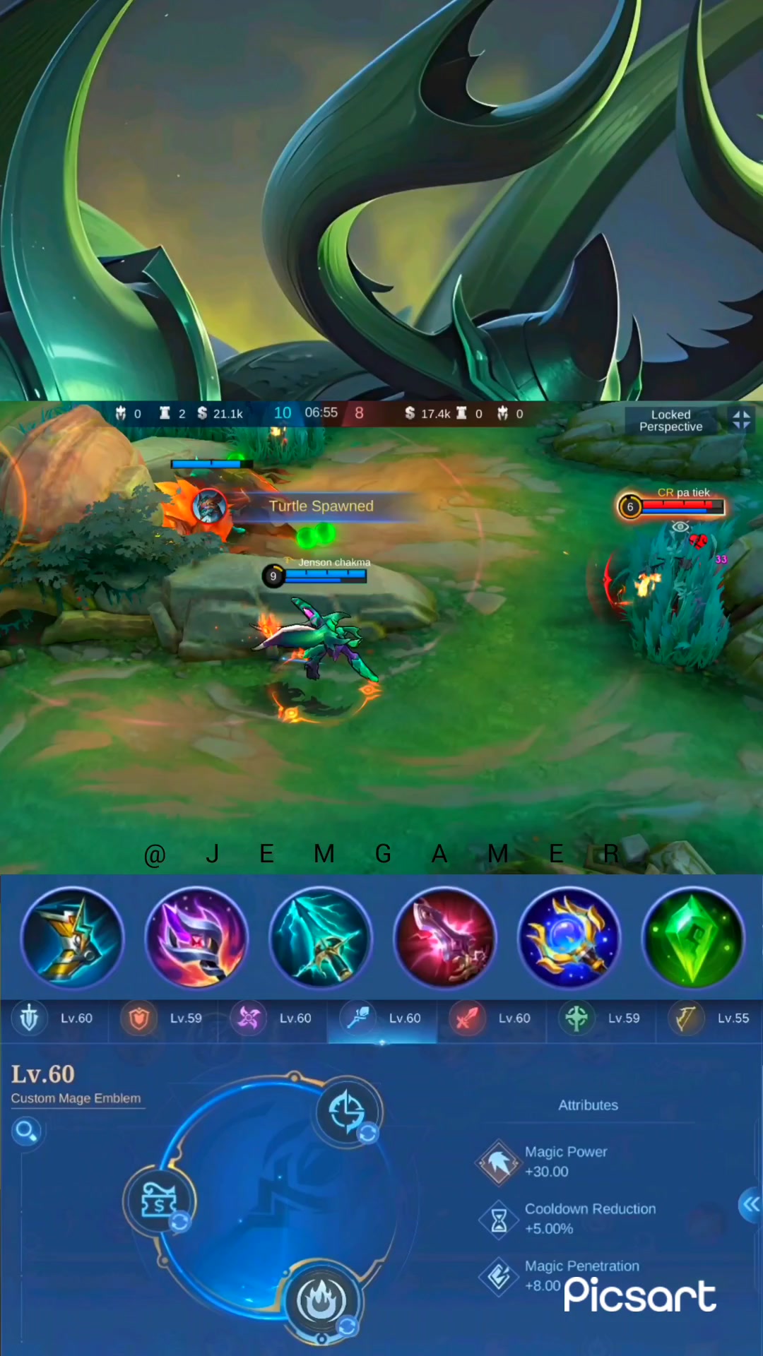Global top zask wtf build three shot triple kill mlbb #mobilelegends # ...