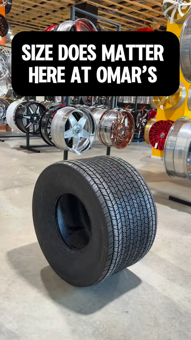 Size Does Matter🤣📏 #Omarswheels #Wheels #Dallas #Texas #Size | Omar's ...