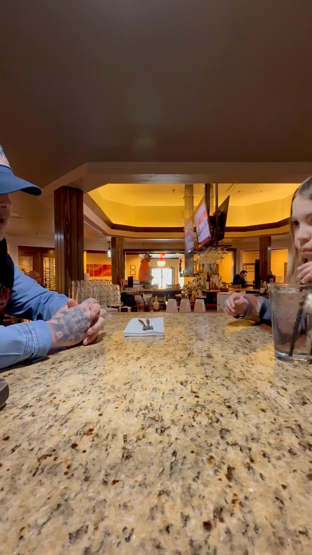 A little bit of what happens on our daily lunches, usually after the ...