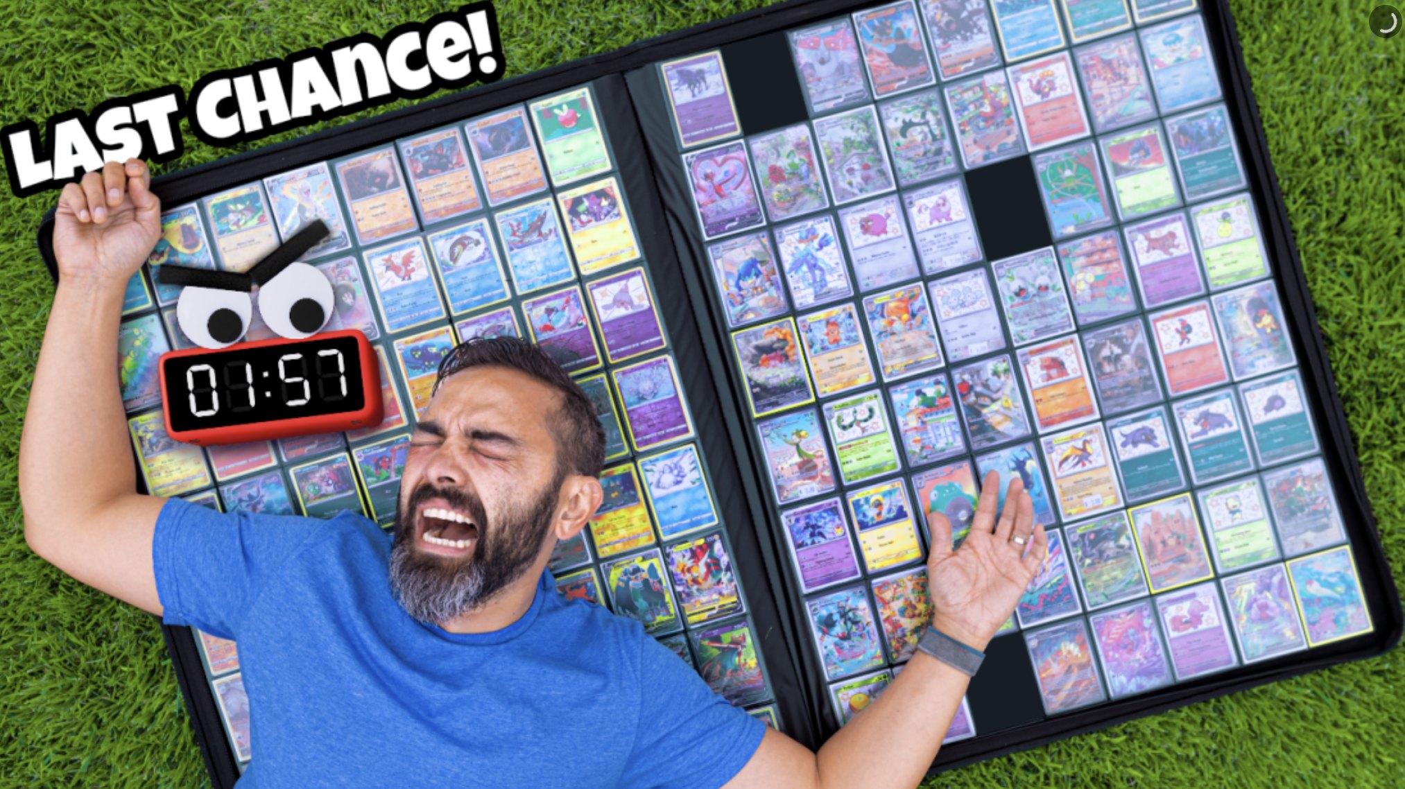 1000 card pokemon binder TCGUARD 16 Pockets Trading Zipper for 1000+ Cards| Secure Side Loading Pockets | Trading Card Album Folder Rediscover the magic of collecting and storing your trading cards with the TopDeck 1000 card binder One more page for my
