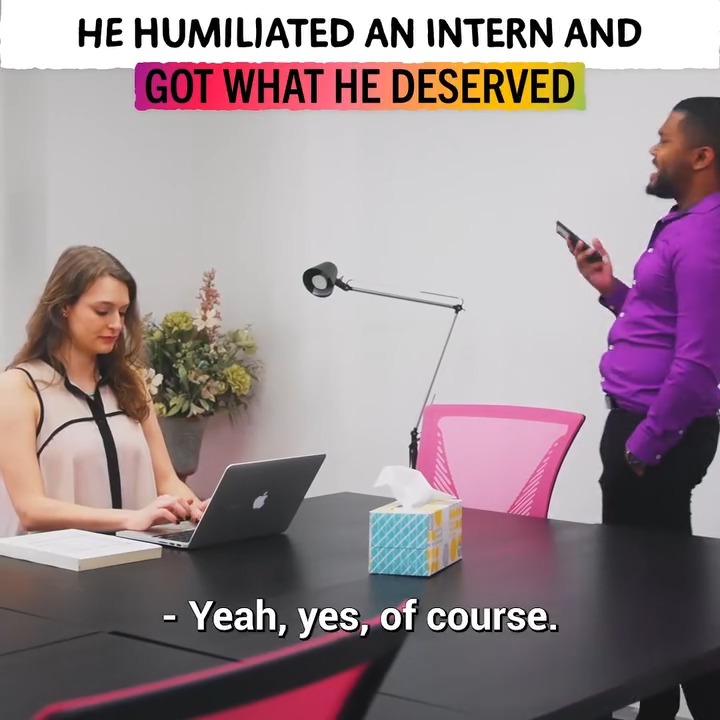 Poor Intern Is Being Mistreated And Humiliated | Karma Moments | Facebook