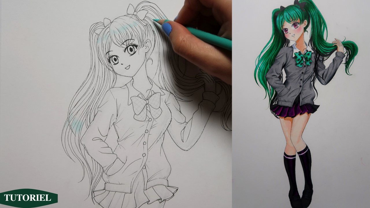 Comment Dessiner Un Personnage D Anime
