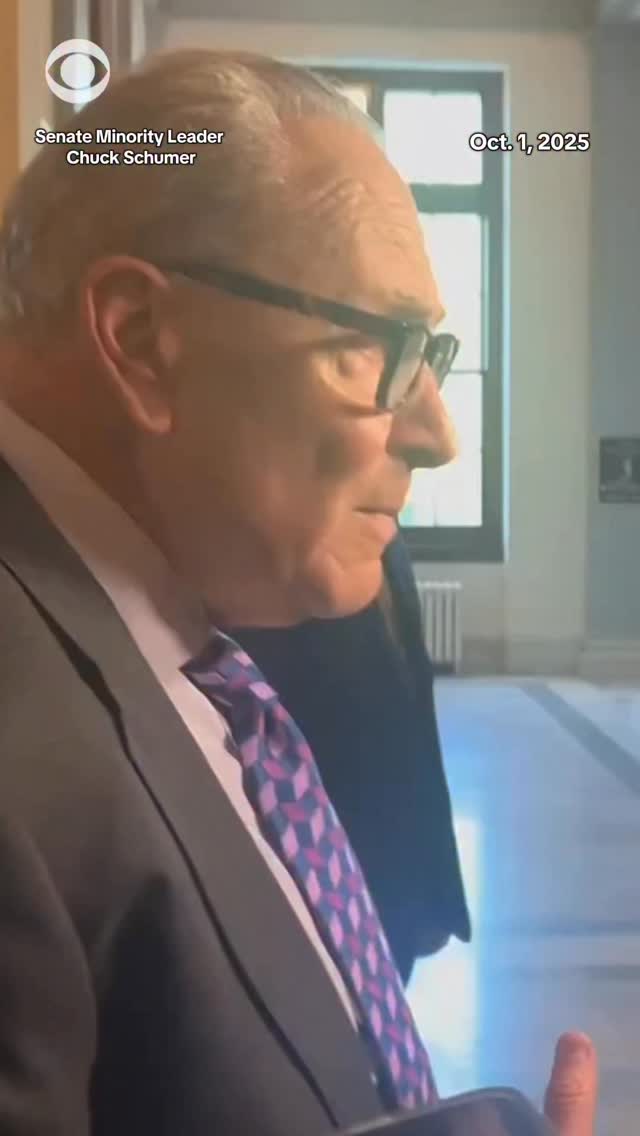Senate Minority Leader Chuck Schumer (D-NY) says Republicans are ...