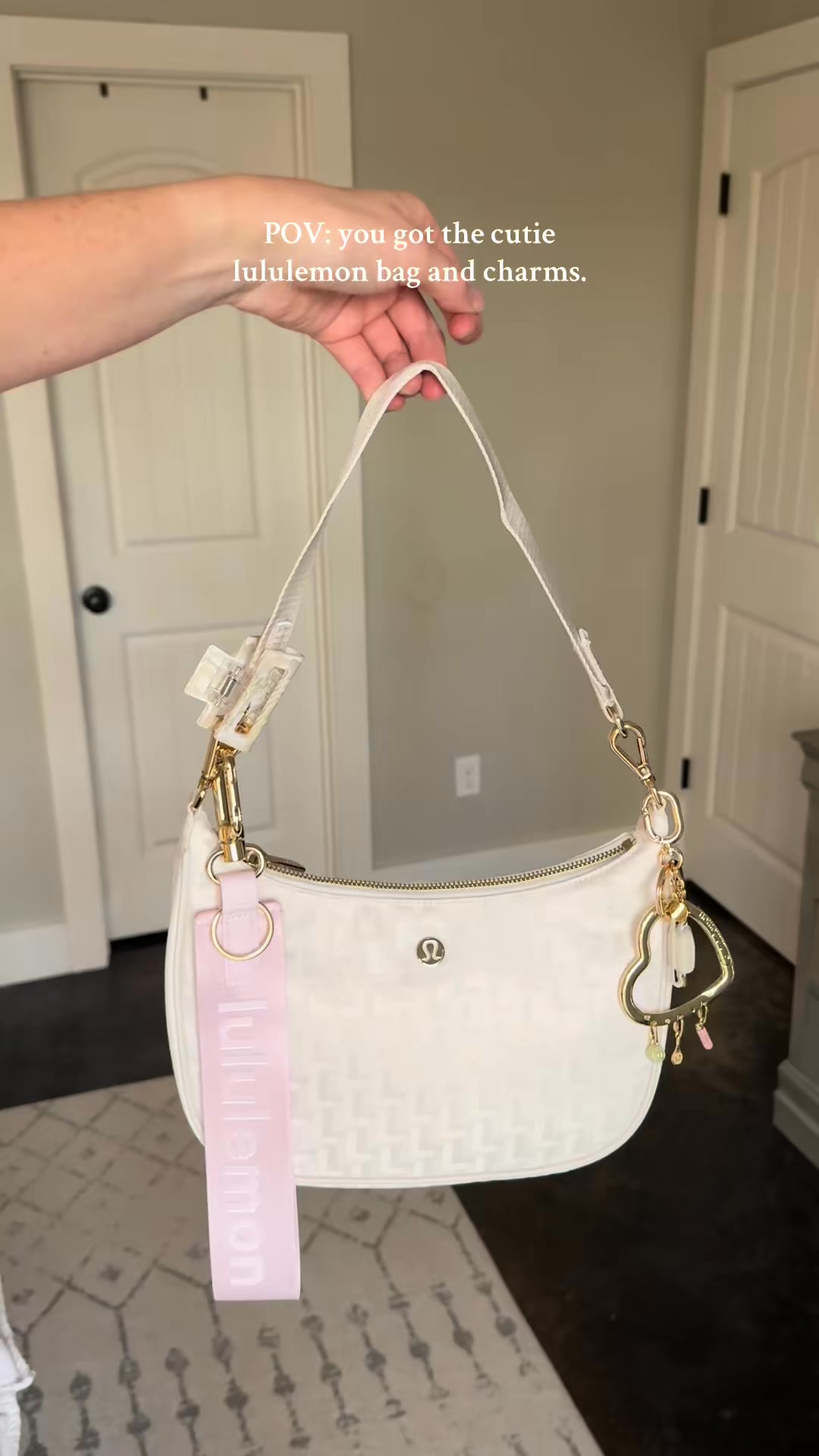 lululemon should bag Unisex Convertible Ruched Crossbody 16L Your City Essentials Adjustable Shoulder Bag Makeover ⛓️