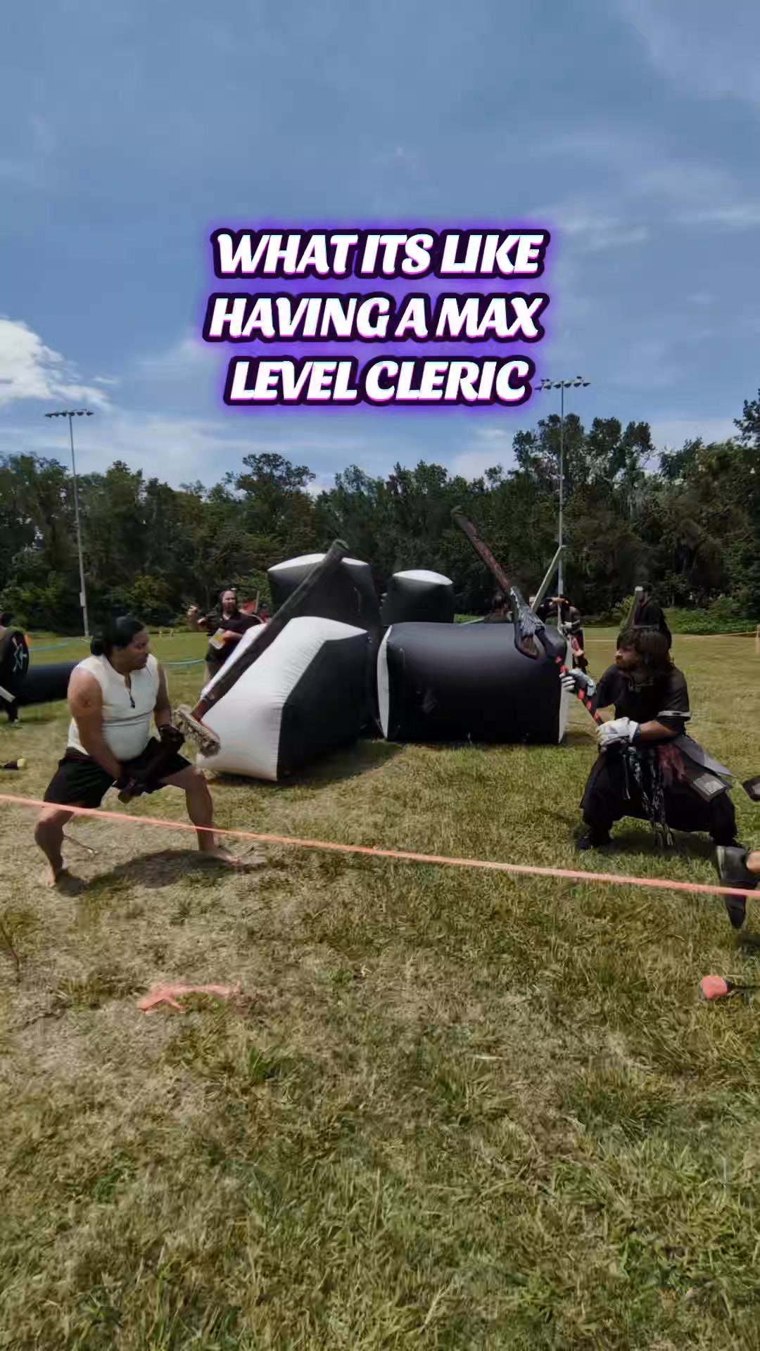 Clerics are OP #shorts #game #sport #fight #SwordsUp #combatsports # ...