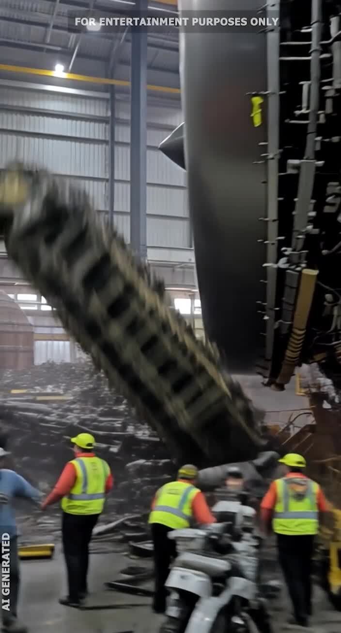 Massive Machine Breaks Down and Crashes in Seconds #ai | Horizontes ...