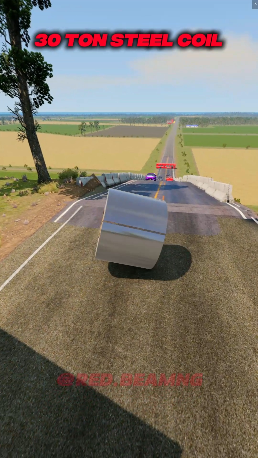 26 TON STEEL COIL #redbeamng #beamngdrive #beamng | Red Beamng | Facebook