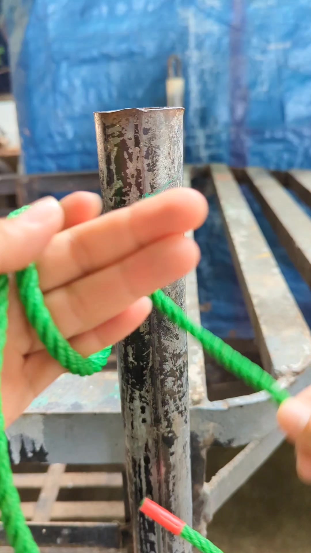 one of tying a genius rope technique. #slippedhitch #endropeconnection ...