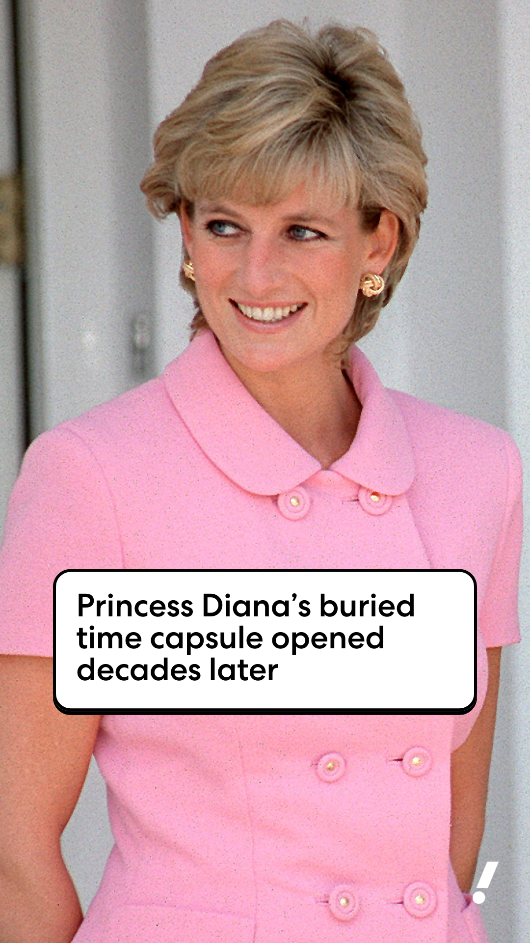 A time capsule buried by the late Diana, Princess of Wales, has been ...