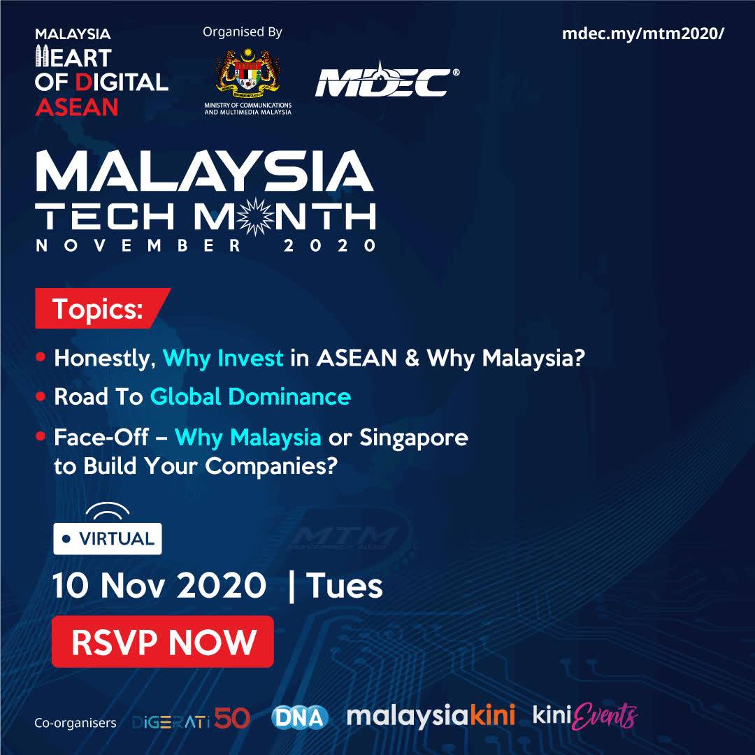 Digital News Asia Malaysia Tech Month 2020 Mtm2020 Facebook