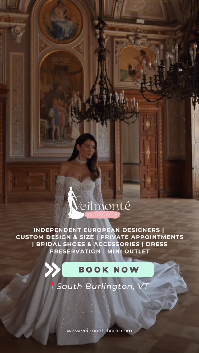 Wow! We’re so excited to announce that this absolutely stunning collection of wedding dresses will soon arrive at Veilmonté🥰, You’ll be able to see them, try them on, and order your dream gown, so 