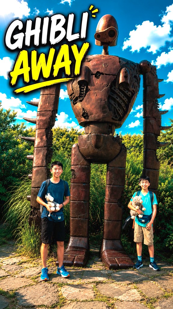 📍Ghibli Museum 1-1-83 Shimorenjaku, Mitaka, Tokyo 181-0013, Japan