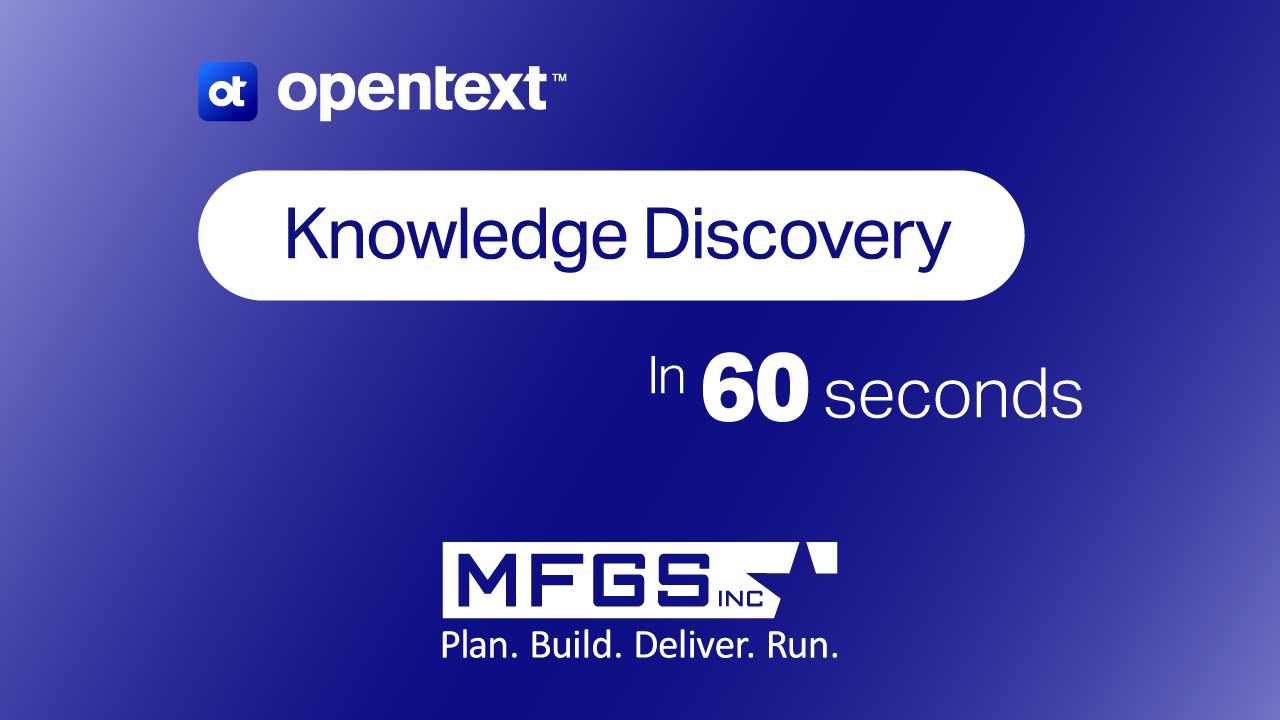 New to #OpenText Knowledge Discovery (formerly IDOL)? We're proud to ...