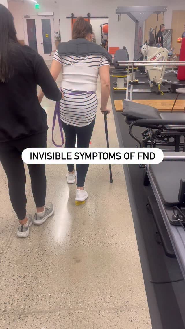 Invisible symptoms of FND: ⁃ Pain ⁃ Dizziness ⁃ Sensory changes ⁃ Brain ...