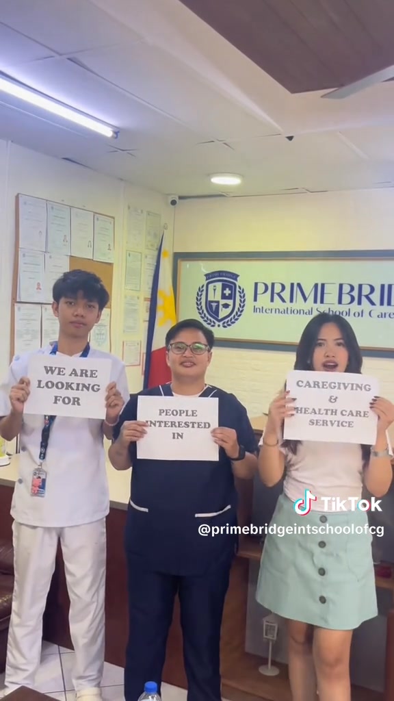 Primebridge International School of Caregivers on Reels | Facebook