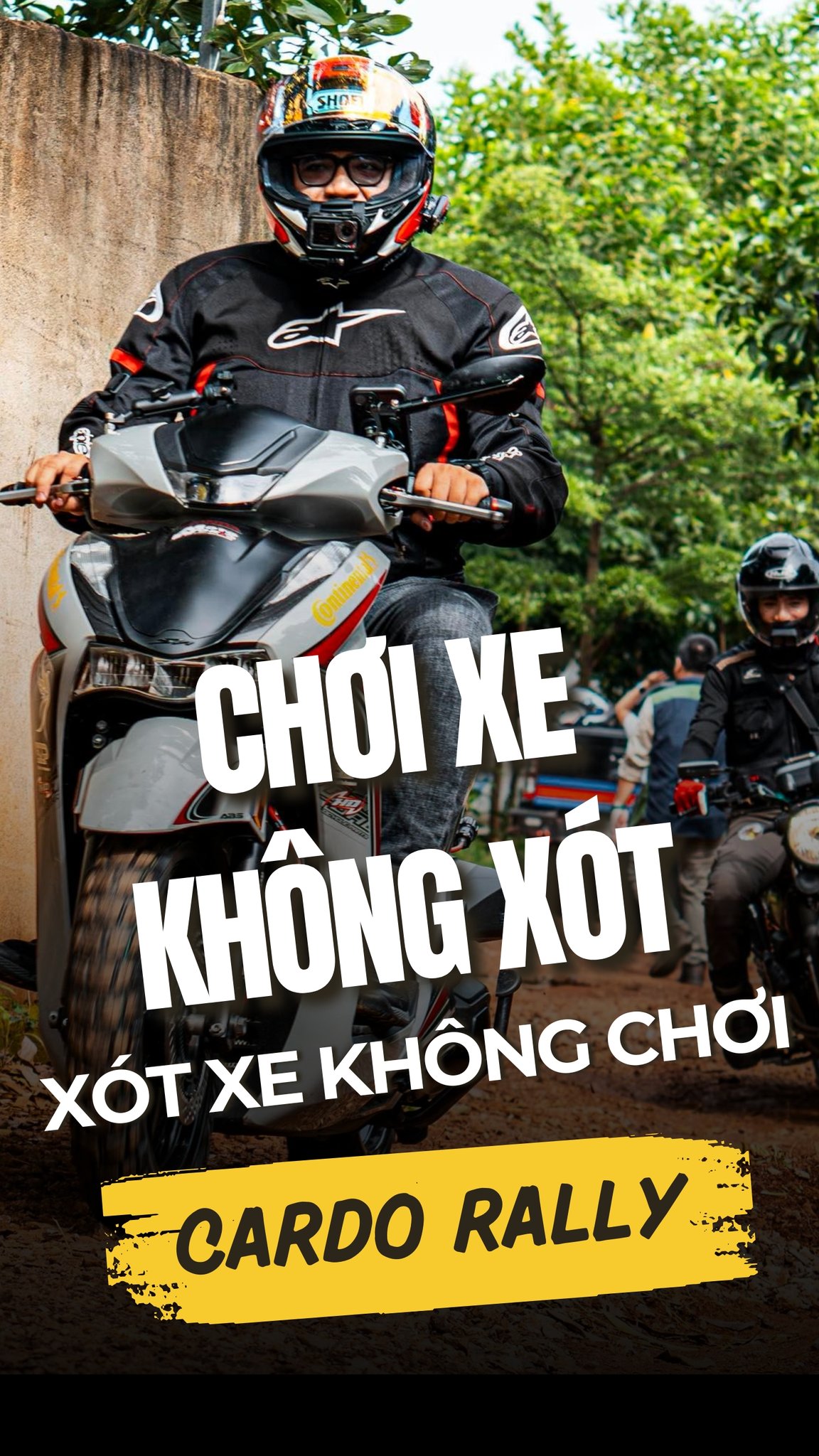 Rally là dấn thân. Không thử, sao biết xe cộ mình có bền ha anh em. Đã ...