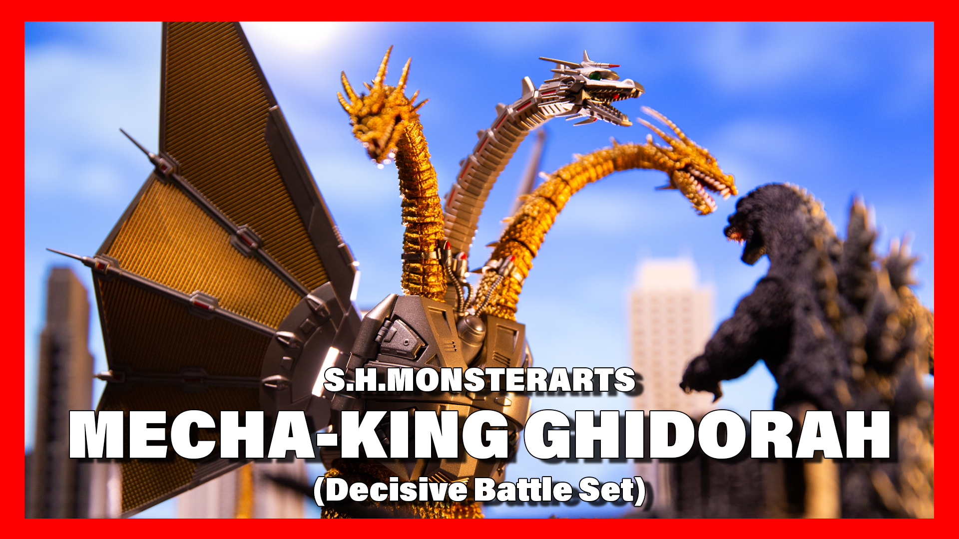 S.H.MonsterArts Mecha King Ghidorah (Decisive Battle Set) from 