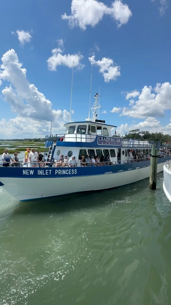 👑 She isn’t just any boat — she’s the New Inlet Princess, royalty of ...