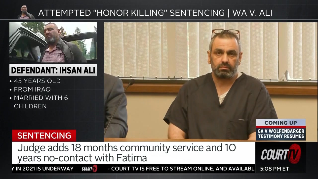 Ihsan Ali is sentenced after he was convicted of second-degree assault ...