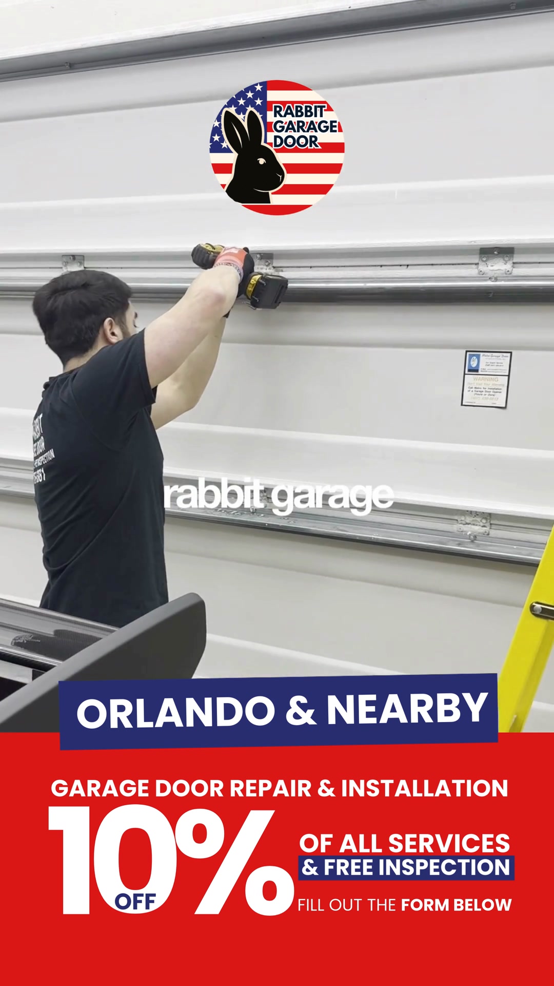 Rabbit Garage Door | Orlando FL