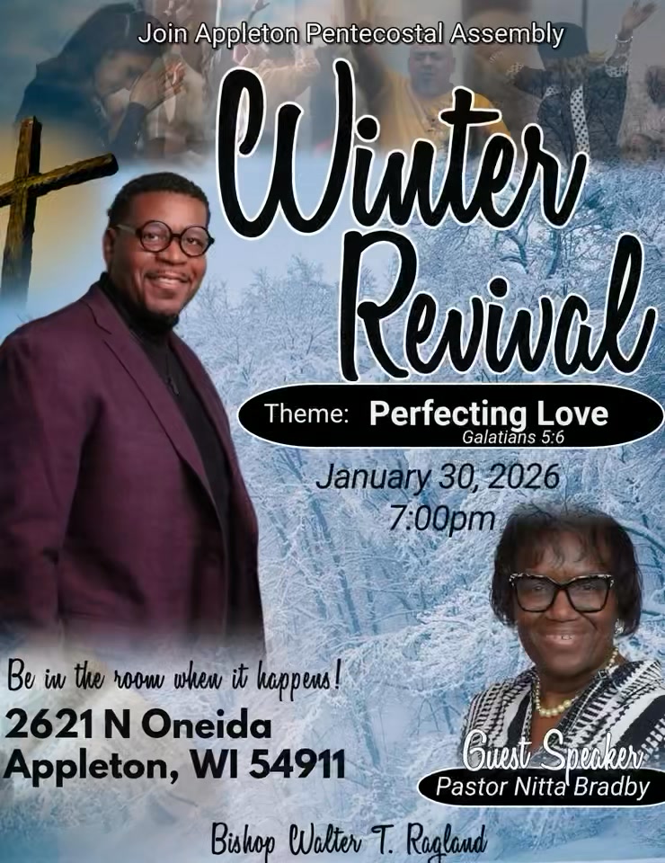 Get ready for our Winter... - Appleton Pentecostal Assembly | Facebook