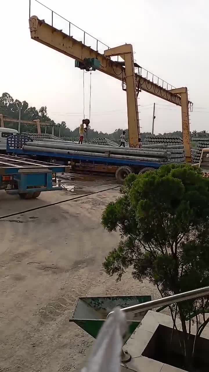 Very interesting loading system the electric RCC poles. | By ...