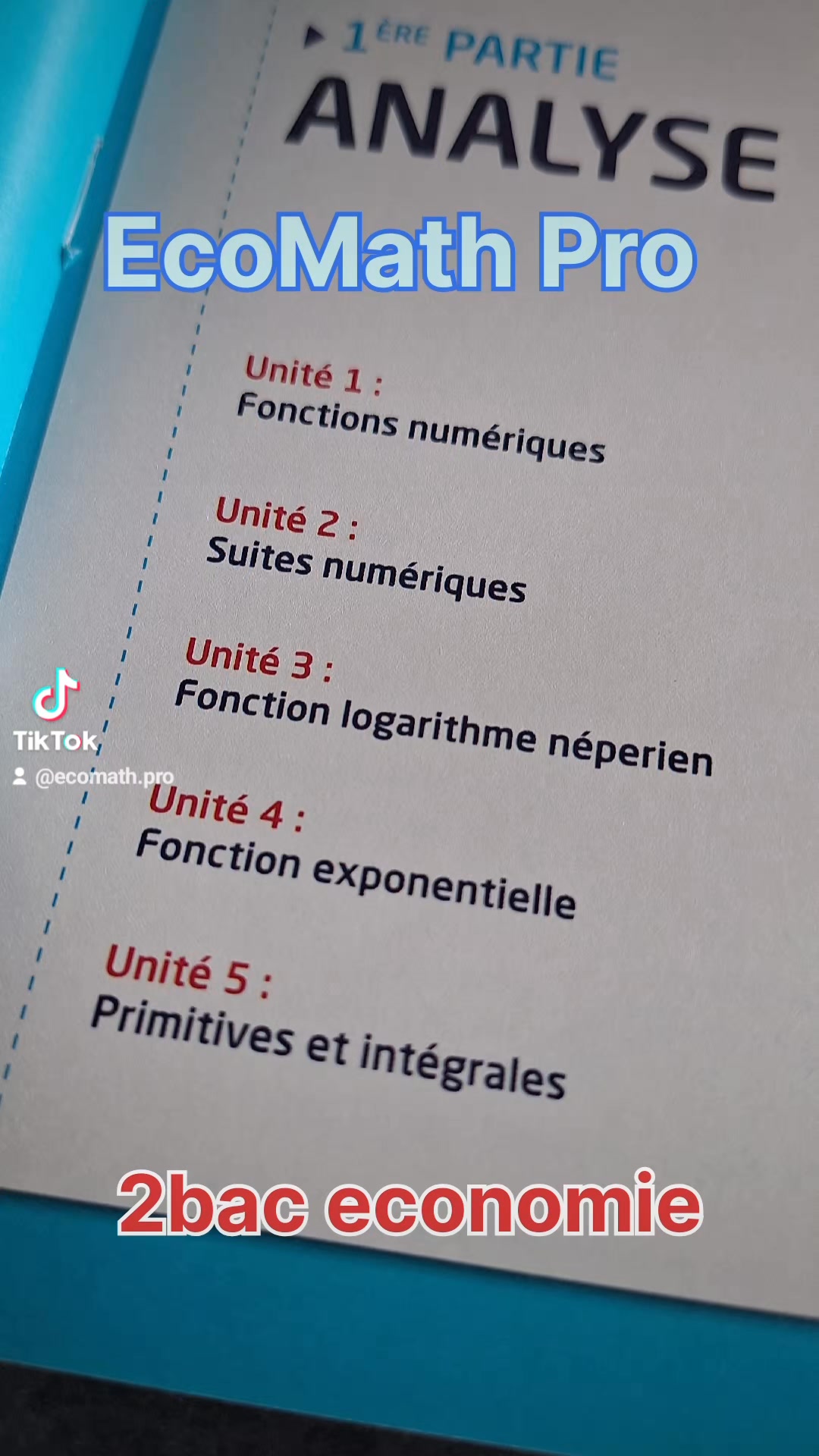Bac Economie 2026 - EcoMath Pro