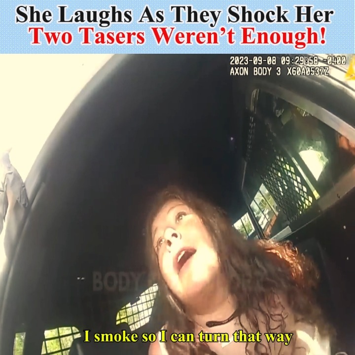 She Laughs As They Shock Her — Two Tasers Weren’t Enough | Clure Body ...