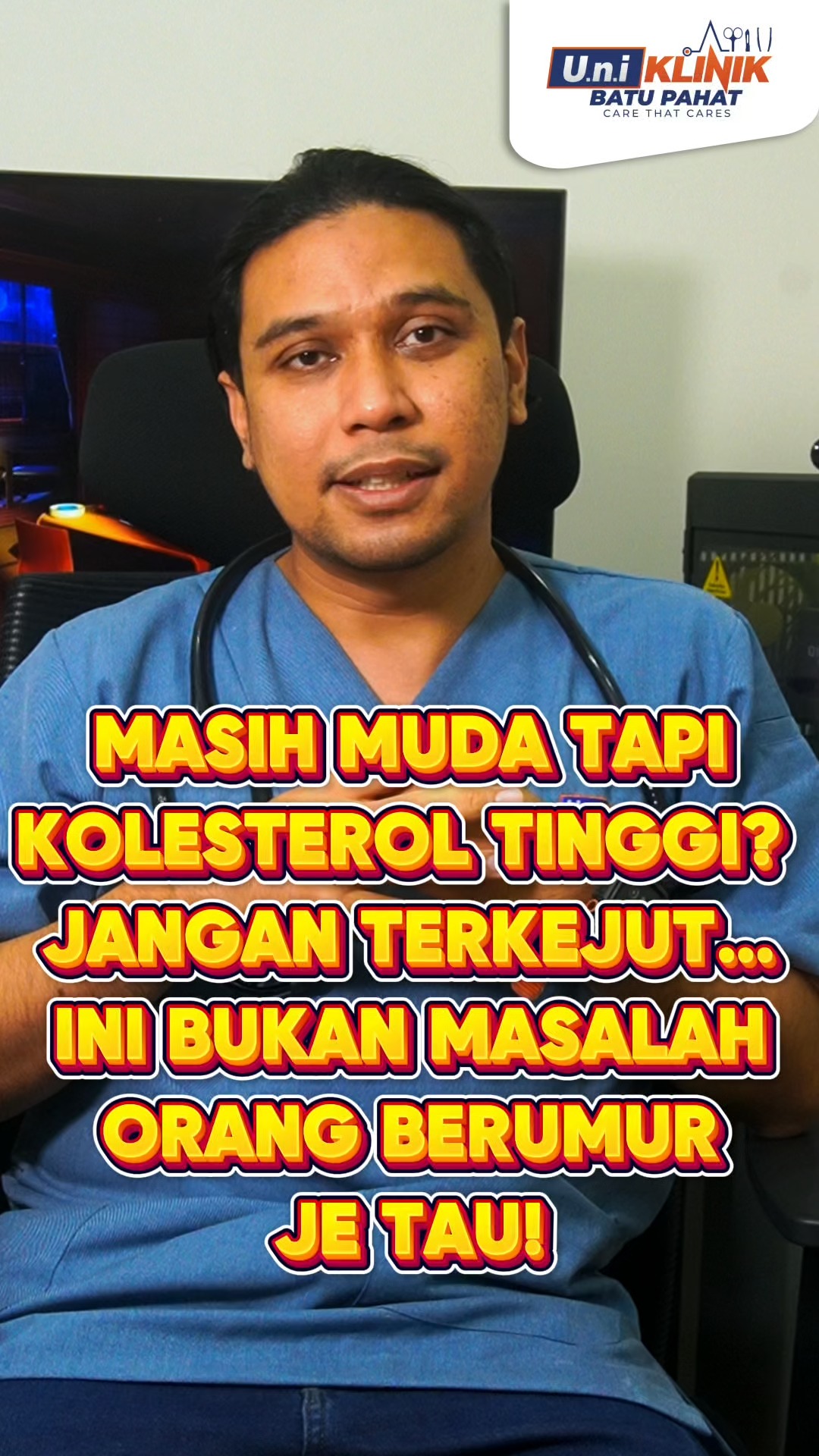 Kolesterol tinggi tak kira umur! 🚫 Badan kurus pun boleh kena, umur ...